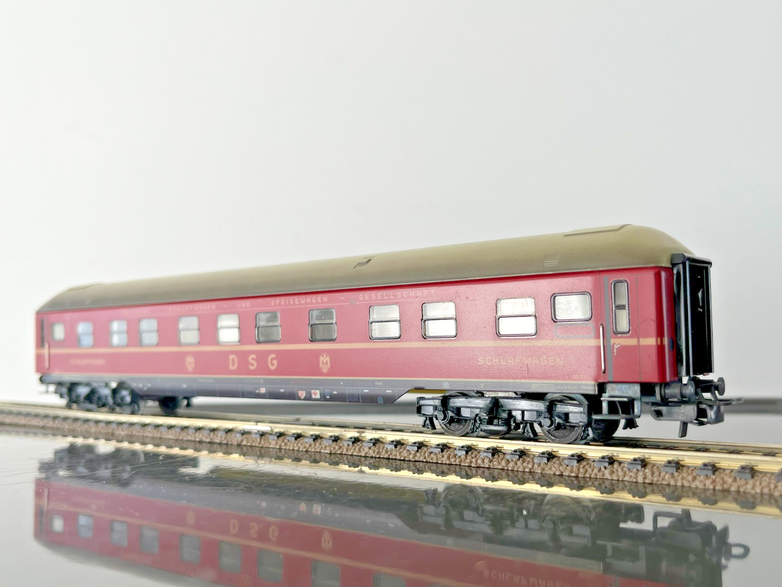 Märklin 4064 v1 DSG Voiture couchettes WLABüm 33200 HO PK 6516