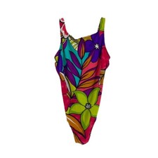 VINTAGE 90s Sirena One PieceTropical Swimsuit