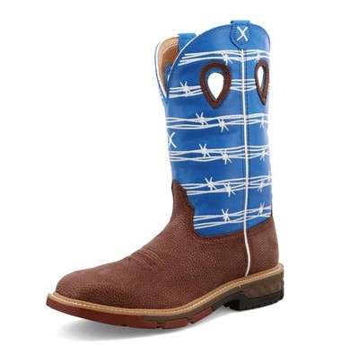C3/C5 Twisted X Men s 12  Soft Toe Western Work Boots