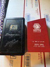 Snap On & matco Drill Bits ( Used , Both Sets...