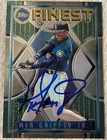 1995 Topps MLB Set Finest Seattle Mariners Ken Griffey Jr-IP Auto Card