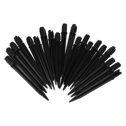 20 Pcs Ground Spikes for Solar Lights Plastic Replacement Stakes - Foto 1 di 12