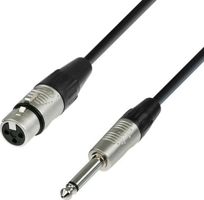 Adam Hall Cables 4 STAR MFP 0150 - Microphone Cable REAN XLR female to 6.3 mm...