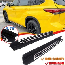 4.72 Oe Style Running Boards Side Step For Toyota Highlander 2020-2026 Aluminum 4.72 Oe Style Running Boards Side Step For Toyota Highlander 2020-2026 Aluminum