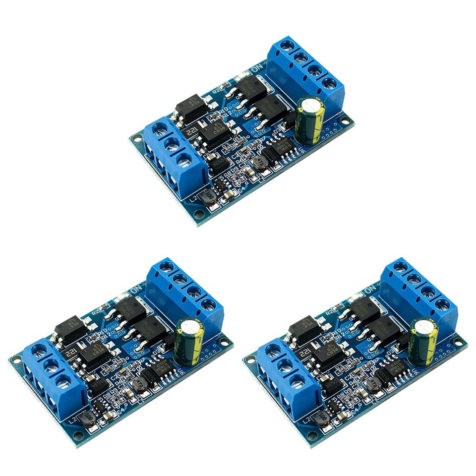 30A DC5V/12V/24V Modulo Relè Ad Alta Potenza Un Vie Alto/Basso - Foto 3