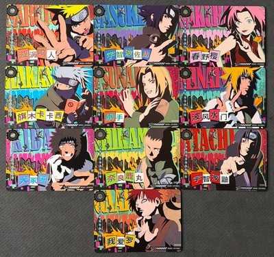 KaYou Naruto Card UR Full Set 1-10 Tsunade Uzumaki Naruto Uchiha Itachi Kakashi