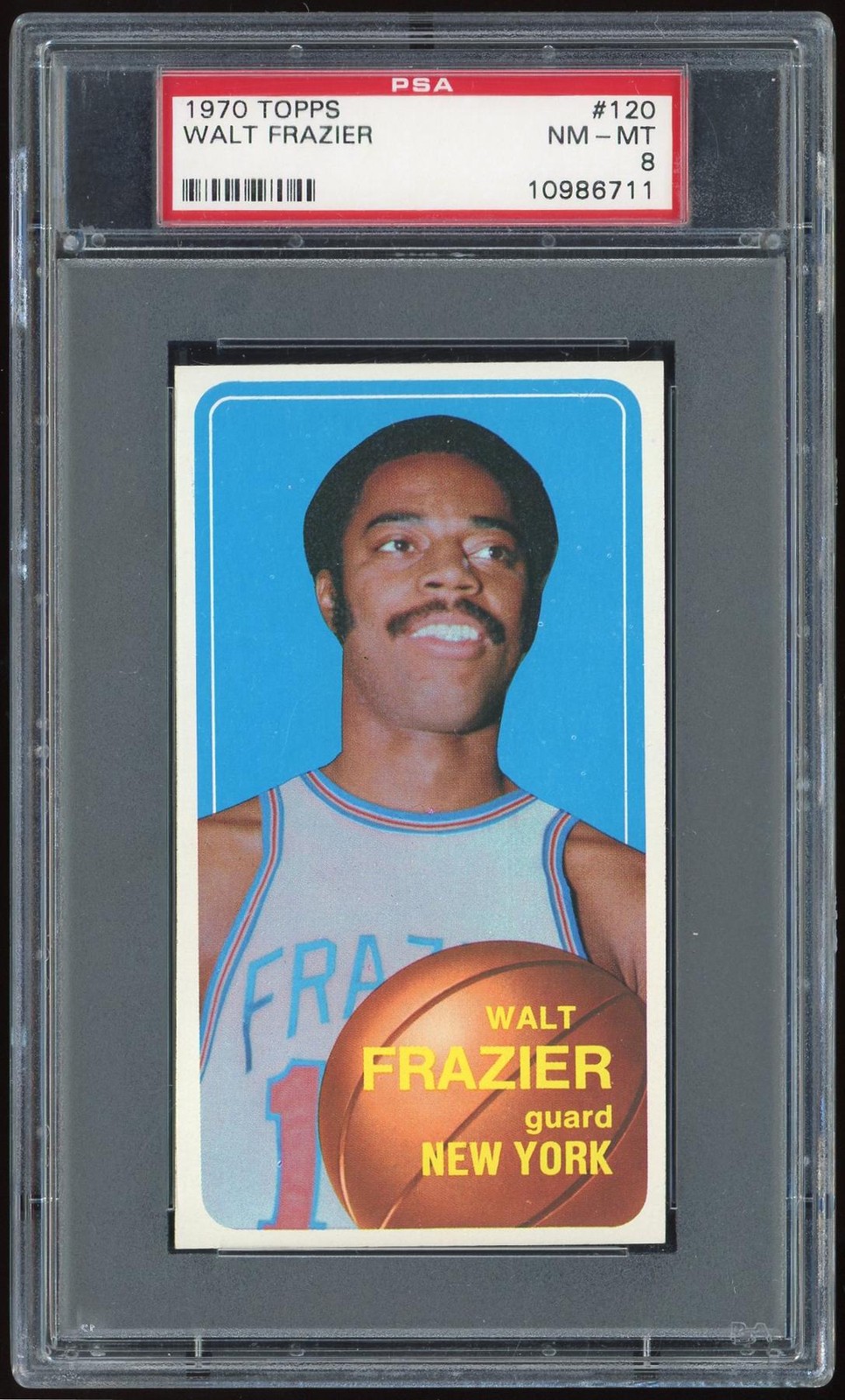 1970/71 Topps #120 Walt Frazier PSA 8 *6711
