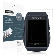 2x Schutzfolie für Sigma Rox 11.1 matt - Anti-Shock 9H Folie dipos Glass