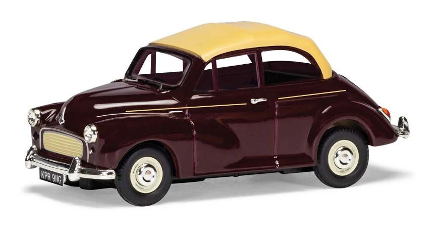 Corgi VA07105 Morris Minor 1000 Convertible, Maroon 'B'