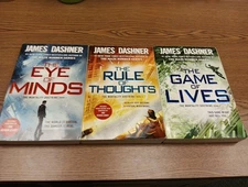 The Mortality Doctrine Trilogy by James Dashner 3 Book Lot 1-3 Eye ~ Rule ~ Game