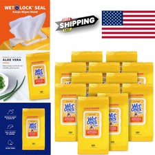 Multi Purpose Dog Wipes with Aloe Vera for All Dogs 100 Count Tropical Splash