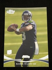Topps 2012 Prime Russell Wilson #78 Rookie Seattle Seahawks NFL Football Card. rookie card picture