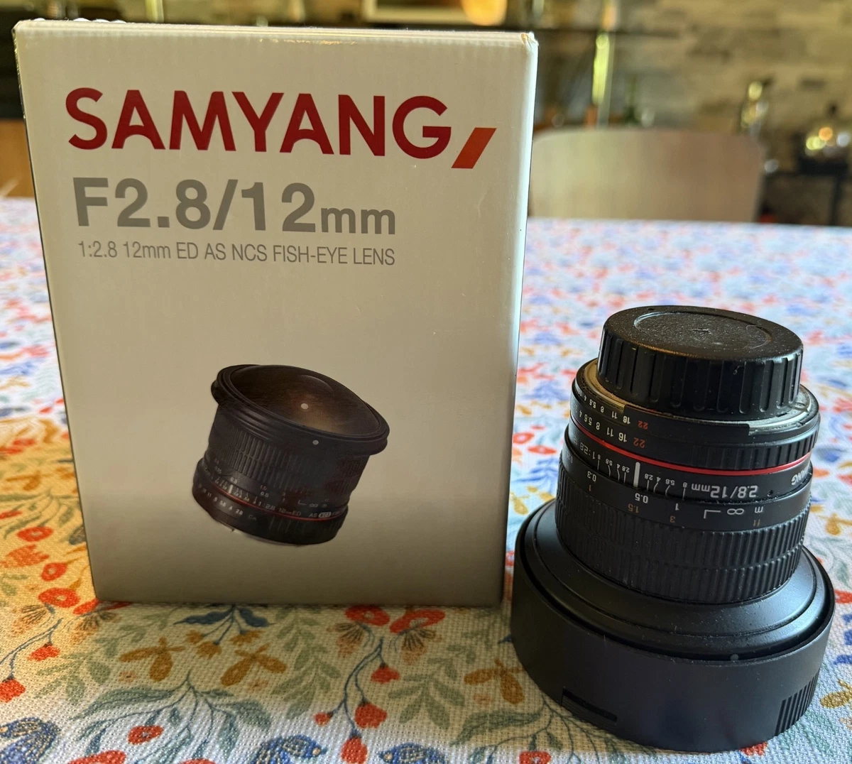 Samyang Fisheye Camera Lenses 12mm Focal for sale | eBay