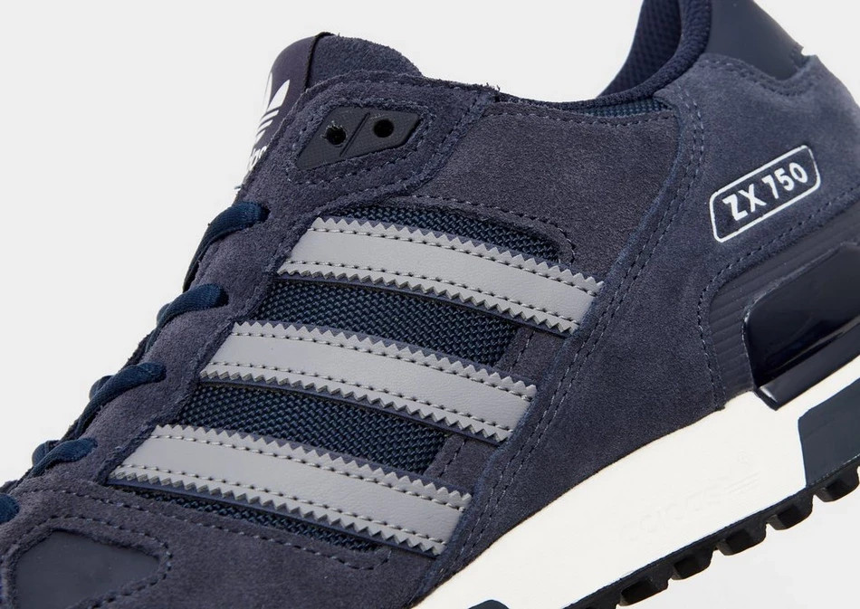 adidas Originals Men's ZX 750 Trainers in Dark Blue Shoes | eBay