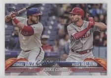 2018 Topps Update Rookie Combos Jesmuel Valentin Mitch Walding #US106 0e3
