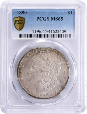 1890 Year Grade MS 65 Morgan Dollars (1878-1921) for sale | eBay