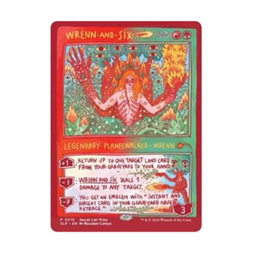 Wotc MTG Magic The Gathering Wrenn Et Six (P) NM