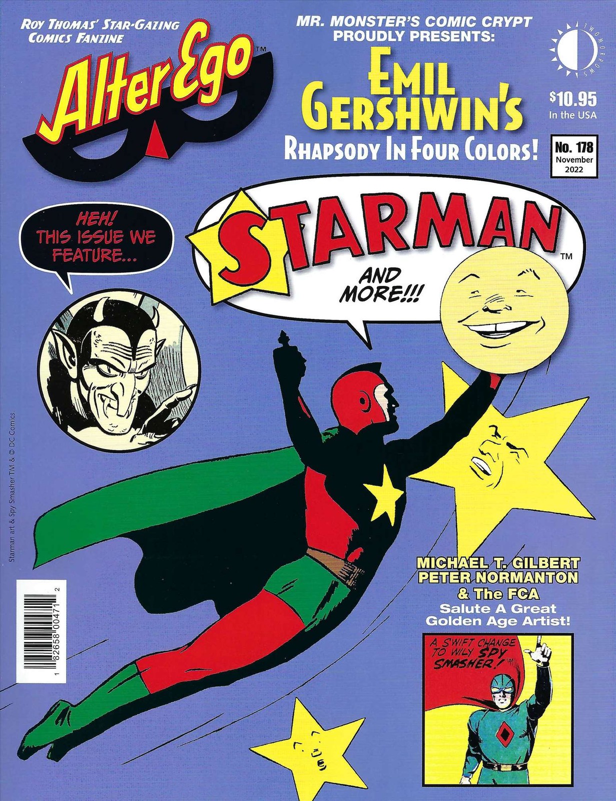 Alter Ego (TwoMorrows) #178 VF/NM; TwoMorrows | Starman - w/Bag+Board