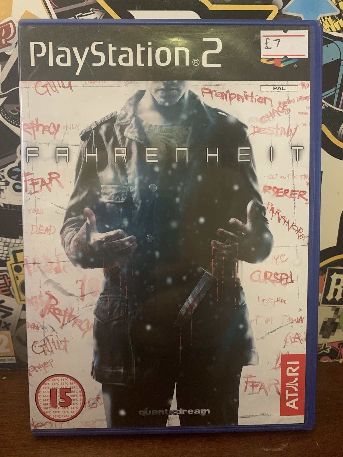 Fahrenheit (Sony PlayStation 2, PS2 2005) Video Game Complete With Manual PAL UK