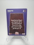 2026 Bo Jackson Battle Arena Play Card Power Pick PL-56
