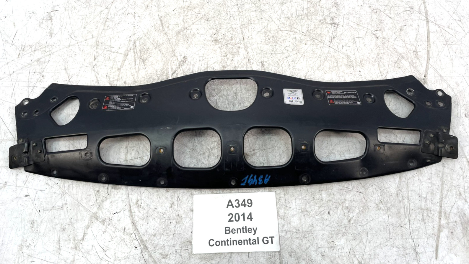 ✅ 13-17 OEM Bentley Continental GT Front Radiator Support Mount Panel Cover