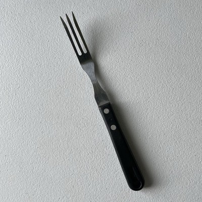 Good Cook Taiwan 3 Tine Granny Fork Stainless Steel Black Handle Kitchen Utensil