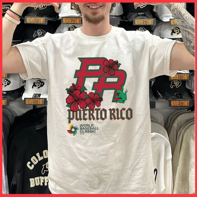 #ad HOT NEW The Puerto Rico 2026 World Baseball Classic T shirt $8.99
