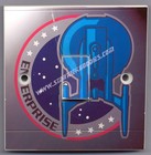 LIGHTSWITCH & OUTLET PLATES Star Trek: Enterprise NX-01 Patch - UK Version! — photo 2