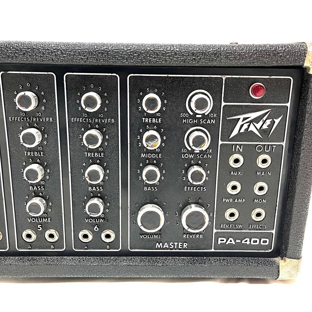 Rare PEAVEY PA-400 Powered Mixer Amp Tested | eBay