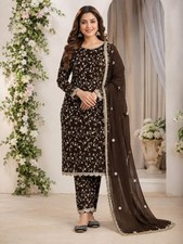 Salwar Kameez Indian Pakistani Wedding Party Wear Dress Bollywood Suit Salwar