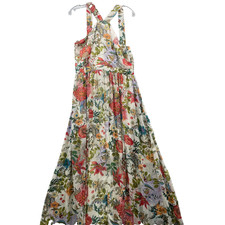 Lulus Maxi Dress Women XL Halter Floral Maximalist Garden Cocktail Summer Party