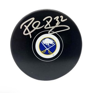 Rob Ray Autographed Buffalo Sabres Mini Logo Hockey Puck