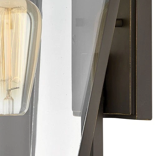 Hinkley Lighting 1290 Bronze Jaymes Single Light 15-3/4"H Outdoor Wall Sconce - Picture 3 of 5