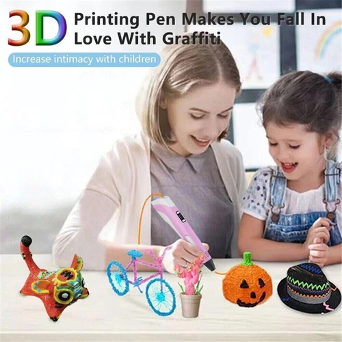 3D Stifte Set Kinder DIY 3D Druckstift 12Farben 36m Filament Geschenk DHL - Bild 3 von 15