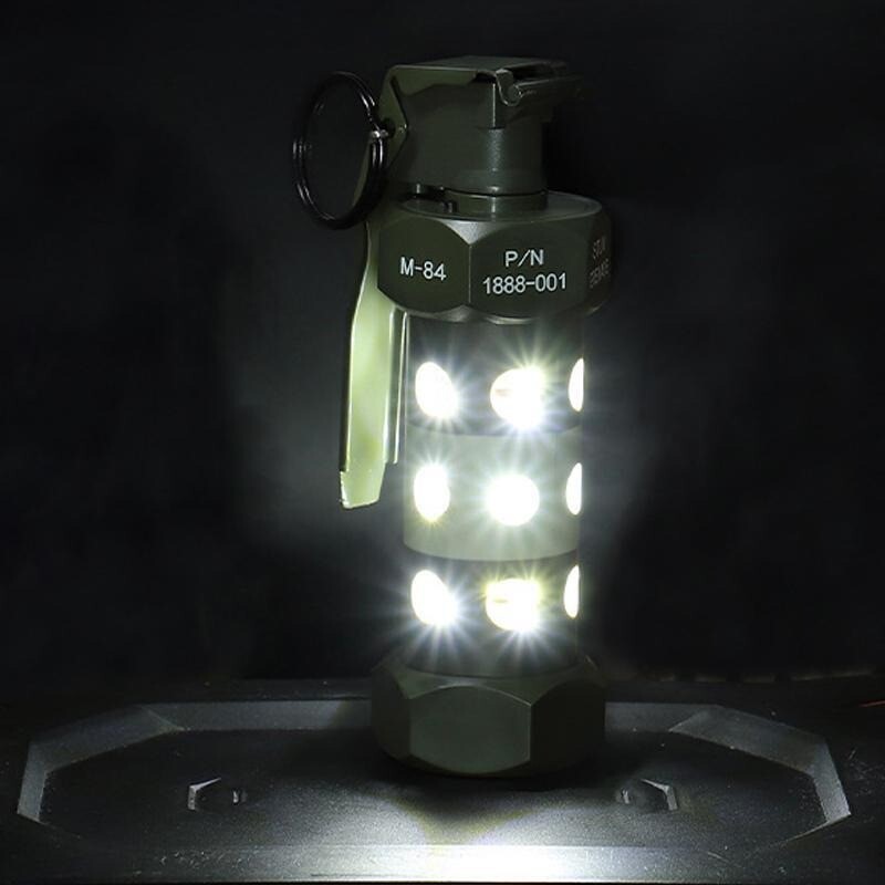 Led Flashbang M84 Flashbang Plastic Model Emergency Flash Light Tactical Cosplay ...