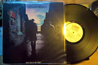 MOVING HEARTS Dark End of the Street LP VINYL IRISH FOLK ROCK CHRISTY MOORE