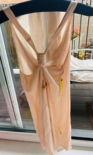 gorgeous Blush Pink silk alice and olivia cowl neck dress XS