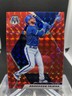 Anderson Tejeda 2021 Panini Mosaic RED MOSAIC PRIZM Rookie #209 Rangers RC