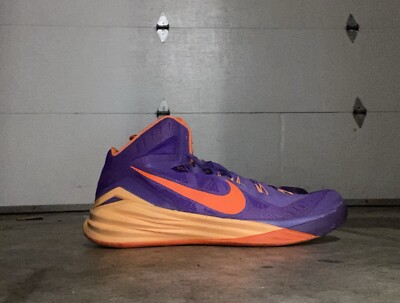 Size 13 - Nike Hyper Dunks 2014 Purple and Orange