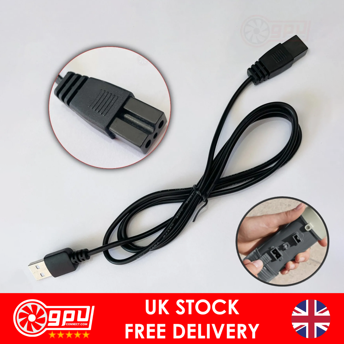 Câble De Charge USB Rapide Pour Aspirateur Piscine Intex 28620 / 28620E – Rechargeable, Robuste, Protection Sécurité Intégrée