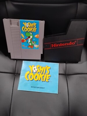 Yoshi's Cookie - Classic NES Nintendo Game Original Authentic With Manual 