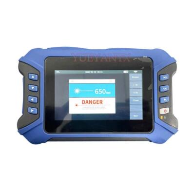 Mini OTDR Touch Screen Per Fibra Ottica &ndash; Test Perdita Con VFL/OLS/OPM &ndash; 100km