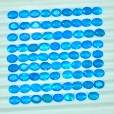 10 Pcs Natural Ethiopian Opal Top Quality 8mm 6mm Oval Faceted Cut Gemstones Lot