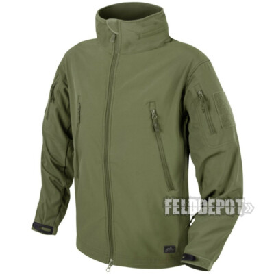 Helikon-Tex Gunfighter Shark Skin Soft Shell Jacket Olive Green Windblocker