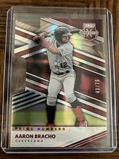 2020 Panini Elite Extra Edition Aaron Bracho - No. 123 Die Cut Prime /75