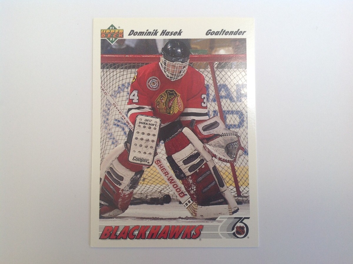 91-92 Upper Deck Dominik Hasek # 335 Rookie Card | eBay