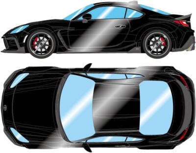EIDOLON 1/43 TOM'S TOYOTA GR86 Wide Body 2022 EM725H Crystal EIDOLON 1/43 TOM'S TOYOTA GR86 Wide Body 2022 EM725H Crystal
