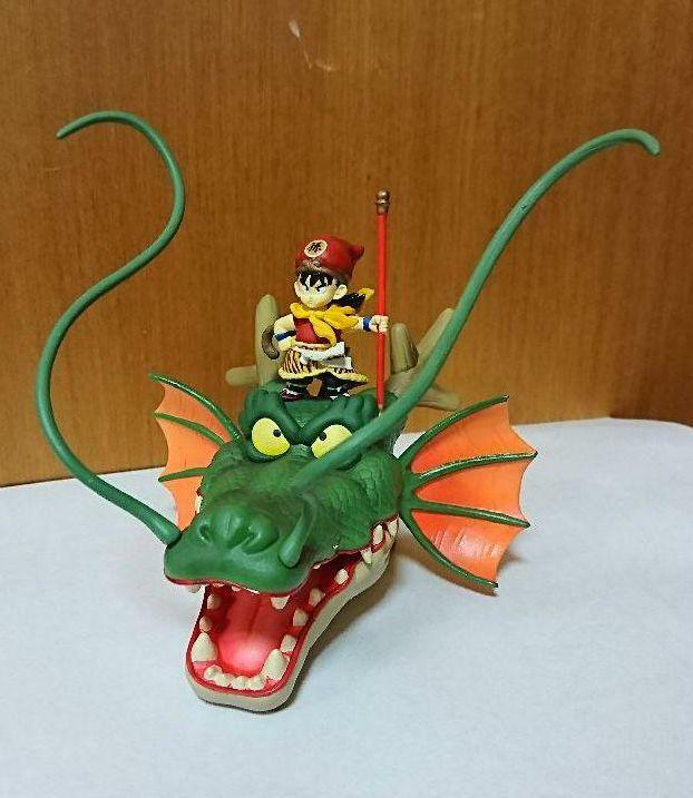 ポンポン様8【1878】ちびシリーズ 麒麟乗せ龍亀 サンストーン Dragon Ball Museum Collection 10 Shenron Son Gohan Dragon Figure