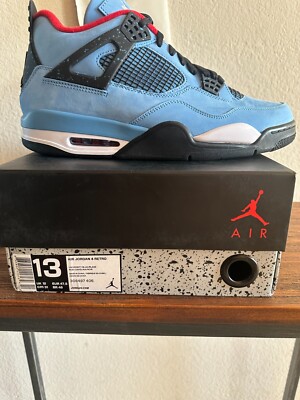 Size 13 - Jordan 4 Retro x Travis Scott Mid Cactus Jack