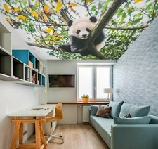 3D Panda Tree 431 WallPaper Murals Wall Print Decal Wall Deco AJ WALLPAPER Zoe